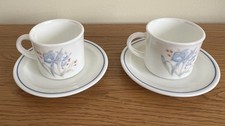 PYREX Blue Iris Cup & Saucer x