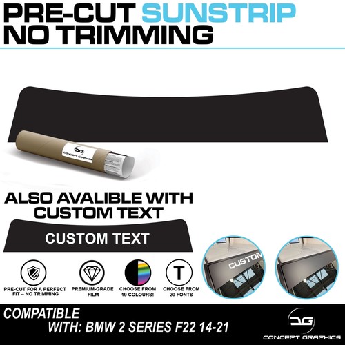 Pre cut sunstrip - sunstrip, compatible
