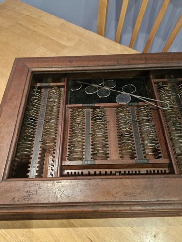 Edwardian opticians cabinet - edwardian,