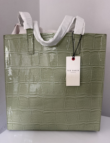 Ted baker green patent faux - ted,