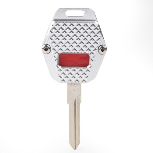 Silver key shell - silver, cover