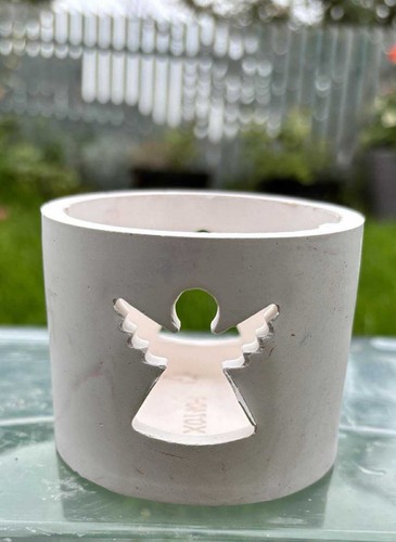 Angel light candle holder - angel,