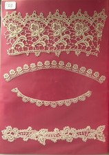 Antique Lace On Cardboard 21