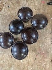 Vintage Bakelite Door Knob Handle Art Deco 1930's Antique Old x 6