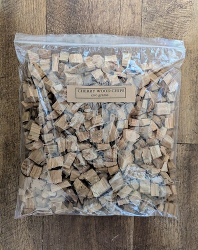 Cherry wood chips - 500g, for