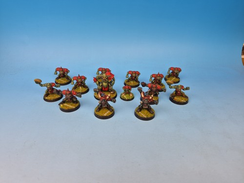 Orc blood bowl team - team, all
