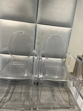 Pair of Louis Ghost Chairs -