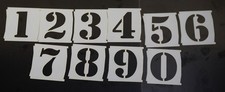 Stencils Set Letters & Numbers