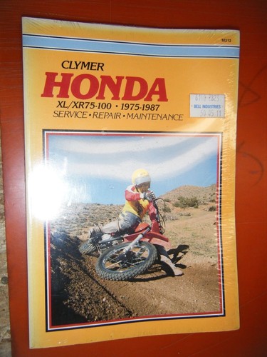 1975 1987 honda - honda, xl/xr75-100