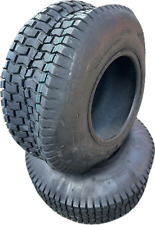 2x 18x6.50-8 Turf Tyres