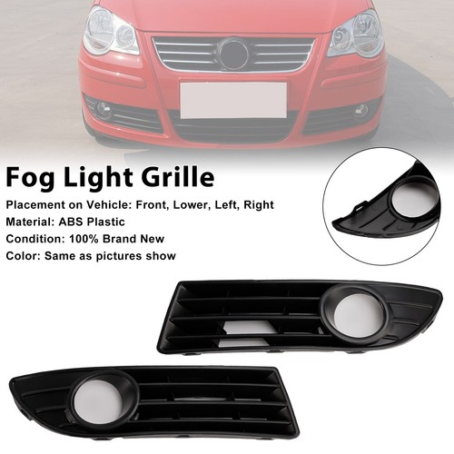 2pcs fog light - cover, grille