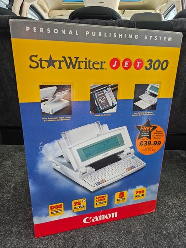 Canon starwriter jet - starwriter,