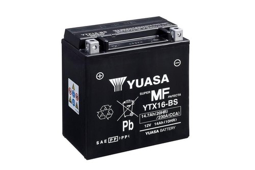Yuasa battery ytx16 - battery,