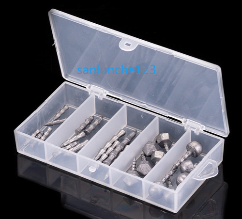 25pcs box fishing lead - fishing,