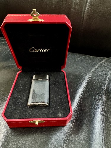 Cartier gas lighter with - gas,