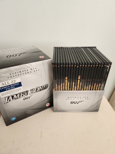 James bond 007 dvd box - james,