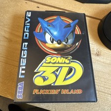 @@@ Sonic 3D Flickies’ Island – Sega MegaDrive (PAL) Boxed + Manual @@@