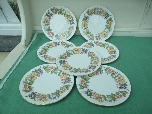 Paragon tea plates country - tea,