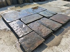 Smooth Weatherd Reclaimed Yorkstone Paving Slabs Flags Finest Quality Available