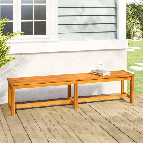 180cm acacia garden bench - 180cm,