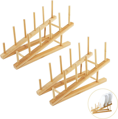 Pcs wooden dish - 2,