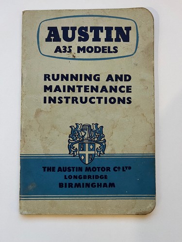 Austin a35 models - running, and