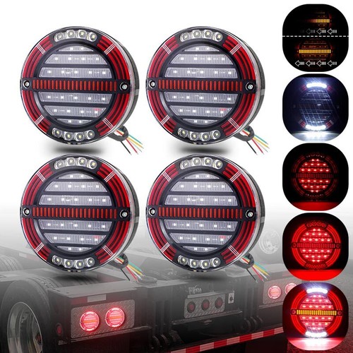 Rear round hamburger led - 4x,