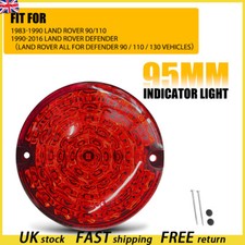 95mm Red LED Round Rear Stop
