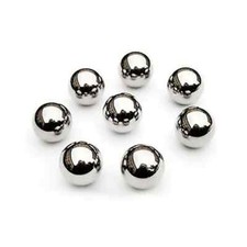 Bike Stainless Steel Durable Ball Bearing Bikes Replacement Bearings Silver