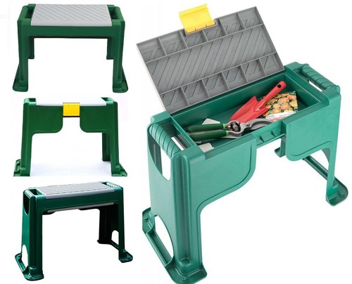 Portable garden kneeler - portable, foam
