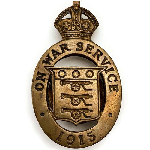 War service 1915 brass - on,