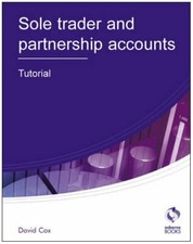Sole Trader and Partnership Accounts Tutorial (AAT Ac... by Cox, David Paperback