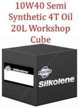 SILKOLENE 4 STROKE MOTORCYCLE 10/40 OIL SEMI SYNTHETIC HONDA XR 250 400 600   