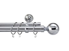 Designer Metal Double Curtain