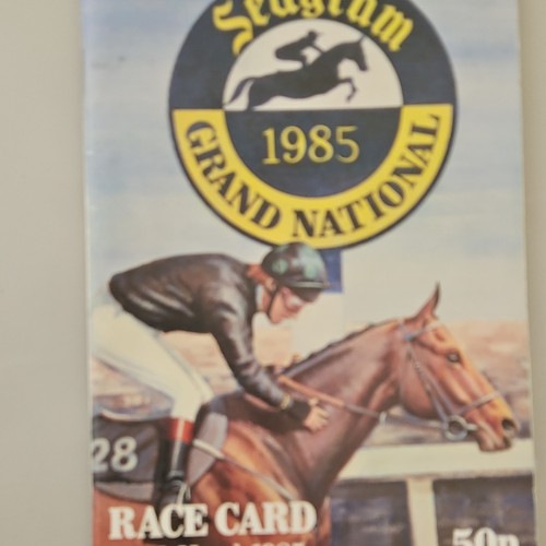 Grand national 1985 racecard - grand,
