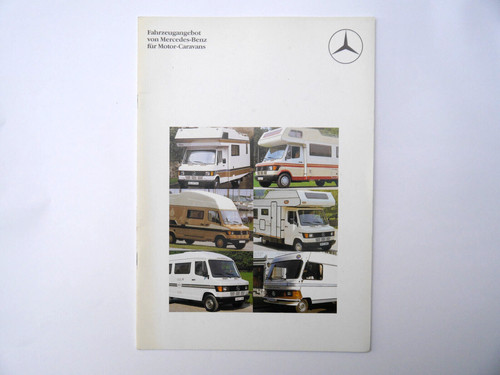 Brochure leaflet mercedes - brochure, "mercedes