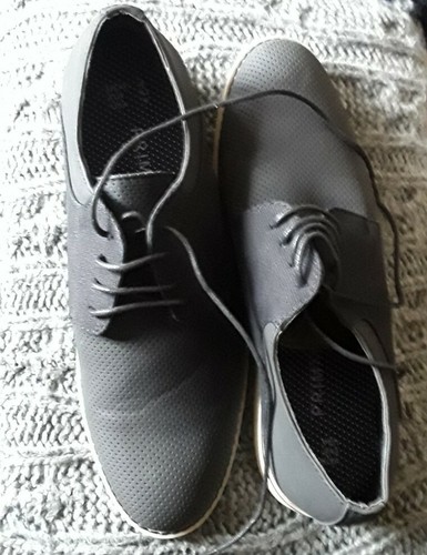 Primark blue brogue loafer - blue,