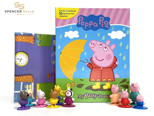 Peppa pig busy - busy, books