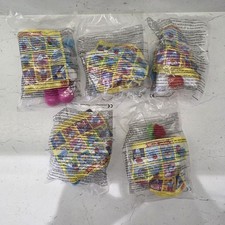 5 Sealed Smurfs McDonald's 4"