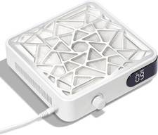 Dust Collector Nail Salon, Dust Extractor Nails Vacuum Fan with Reusable Filter