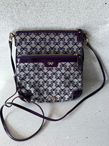 Anya hindmarch grey canvas - grey,