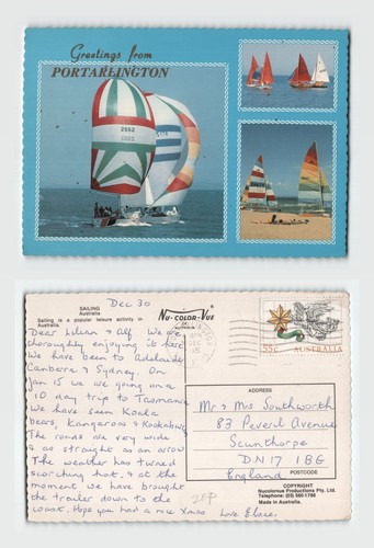 Postcard portarlington - -,