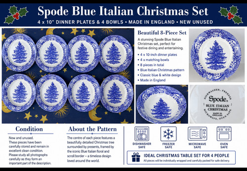 Spode blue italian - blue,