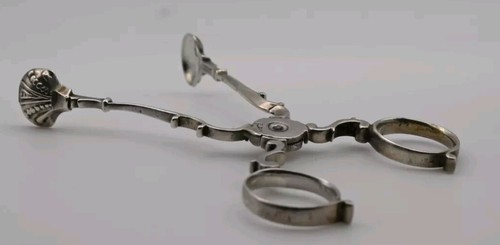 Georgian silver sugar nips - georgian,