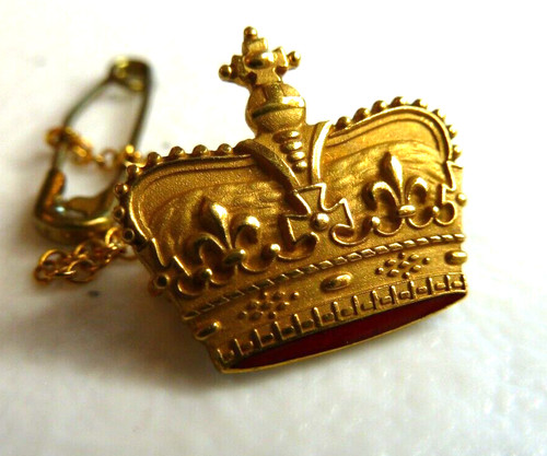 Vintage 10k gold lapel - 1/10,
