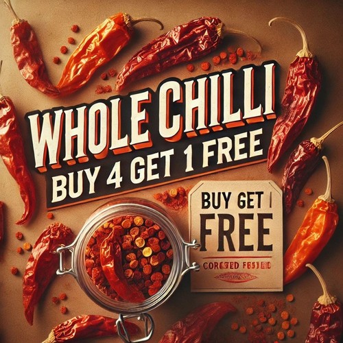 Chilli whole pick and - -,
