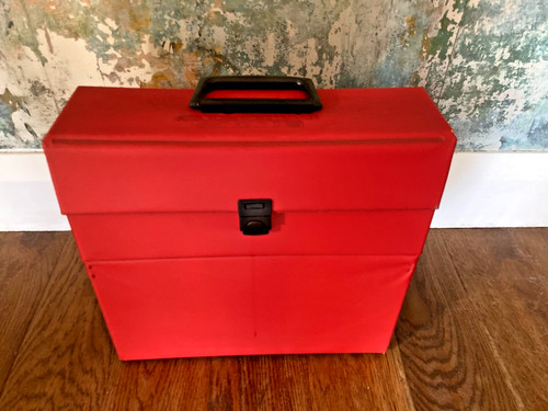 Bright red 1980s - 1x,