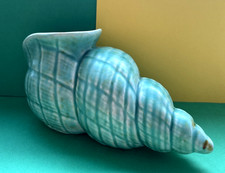 Art Deco Shorter & Sons Pottery Shell Posy Holder Vase Plant Pot 317 🐚💚🐚💚🐚