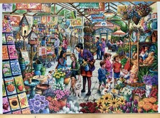 GIBSONS 500 XL LARGE PIECE JIGSAW - GARDENER’S DELIGHT - COMPLETE 