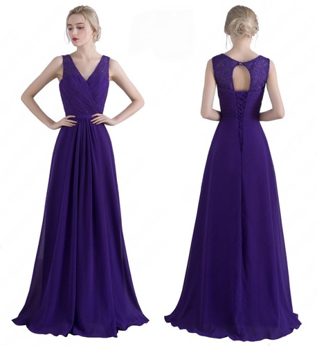 Long chiffon lace - long,
